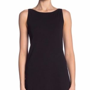 NWT Philosophy Black Boatneck Tank Dress Small